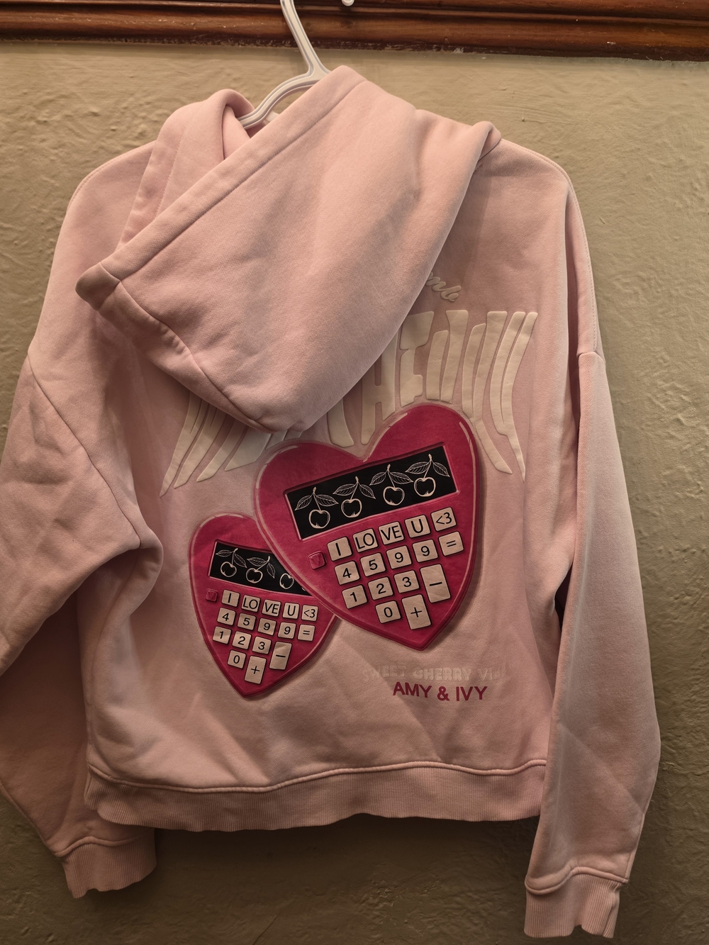 My Cherry Bomb Wild Cherry Pink Oversized Hoodie Y2K Coquette Graphic Sweatshirt